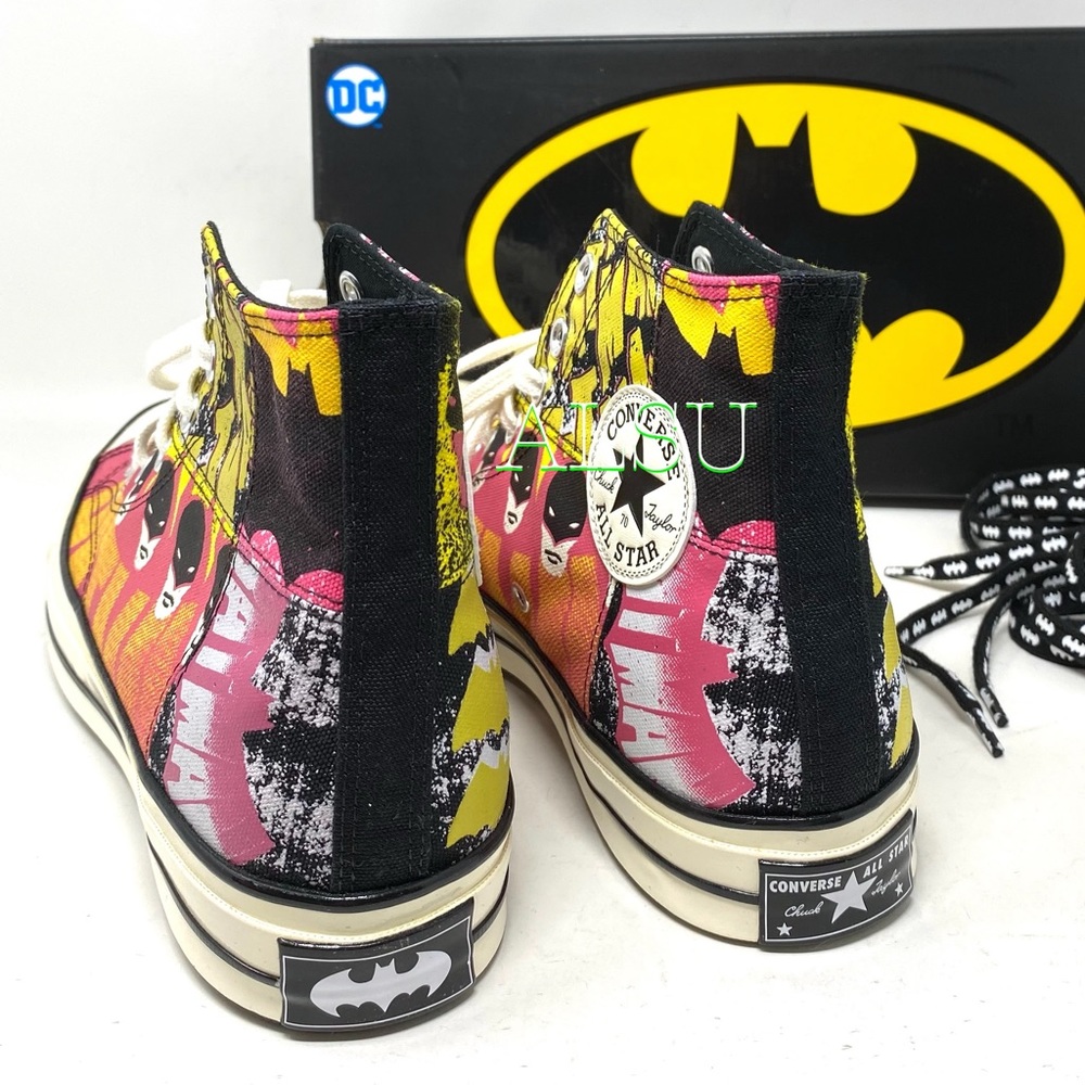 Converse & DC Batman Chuck 70 High Canvas Black M - Picture 5 of 12